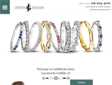 Tablet Screenshot of griffithjewelers.net